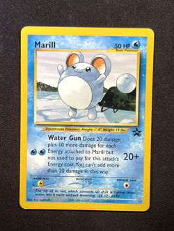 Marill 29/53 WoTC Black Star Promo non-holo Pokemon Card Vintage NM #29 - Image 1