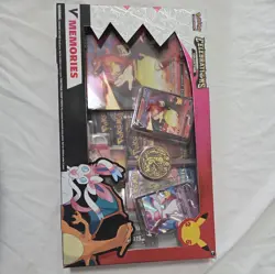 SEALED Pokemon Celebrations Special V Memories Lance's Charizard & Dark Sylveon - Image 1