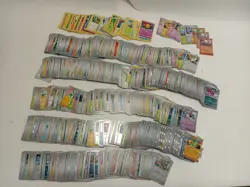 Large Bundle of Mixed Pokemon Trading Cards - Over 500 Cards Total - Image 1