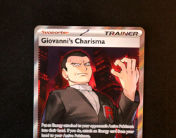 Pokemon Card TCG - Giovanni's Charisma 197/165 - S&V 151 - Ultra Rare - NM ⭐ - Image 2