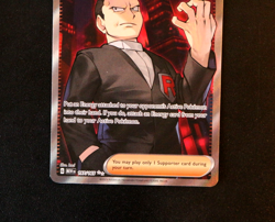 Pokemon Card TCG - Giovanni's Charisma 197/165 - S&V 151 - Ultra Rare - NM ⭐ - Image 3