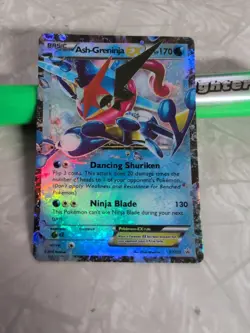 2016 Ash-Greninja EX XY133 XY Black Star Promo Pokemon TCG - Image 1
