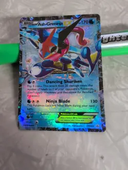 2016 Ash-Greninja EX XY133 XY Black Star Promo Pokemon TCG - Image 3