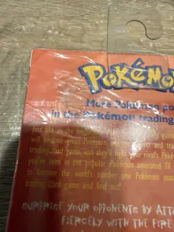 1999 Pokemon Base Set Brushfire Theme Deck Factory Sealed Vintage WOTC - Image 4