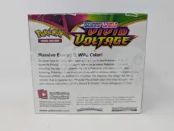 Brand New, Factory Sealed Pokemon TCG Sword & Sheidl Vivid Voltage Booster Box - Image 4