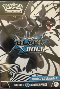 Pokemon Scarlet Violet Black Bolt Booster Bundle New Sealed - Image 1