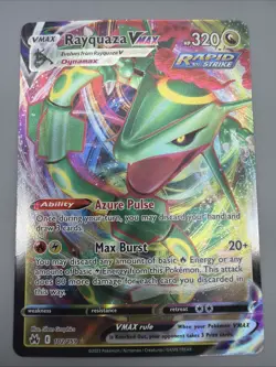 Pokemon TCG Rayquaza VMAX 111/103 Ultra Rare Holo - - Image 1