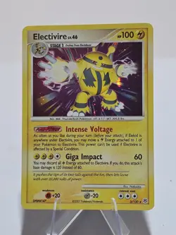 Electivire 3/130 Diamond and Pearl Holo Rare Pokemon TCG 2007 - Image 1