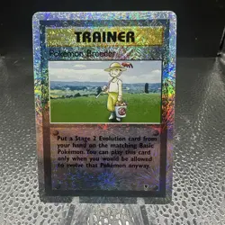 Pokemon Breeder Trainer 102/110 Reverse Holo Legendary Collection - Image 1