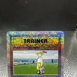 Pokemon Breeder Trainer 102/110 Reverse Holo Legendary Collection - Image 3