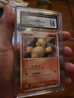 (TOP POP 1) CGC 10 GEM MINT Numel 005/015 Quick Construction Japanese Pokemon - Image 1