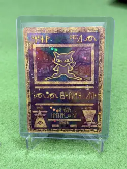 Pokemon TCG Ancient Mew Holo Promo Hieroglyphic 1998 Nintendo - Image 1