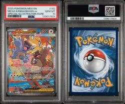 2025 POKEMON MEGA EVOLUTION SPECIAL ILLUSTRATION RARE MEGA KANGASKHAN EX PSA 10 - Image 3