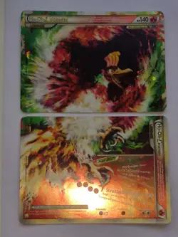 Pokemon Karte Ho-Oh-Legende komplett near mint Holo Deutsch HGSS 111/123 112/123 - Image 4