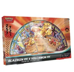 Pokemon TCG: Blaziken ex & Volcanion ex Premium Collection (Amazon Exclusive) - Image 1