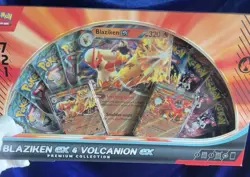 Pokemon TCG: Blaziken ex & Volcanion ex Premium Collection (Amazon Exclusive) - Image 3