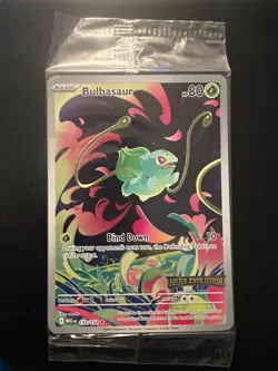 Bulbasaur 133/132 Stamped Promo Holo Pokemon 2025 Mega Evolution - NM Sealed - Image 1