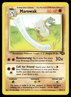 Marowak #39/64 Pokemon Jungle - Image 1