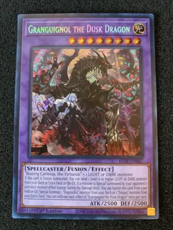 Yu-Gi-Oh! Granguignol the Dusk Dragon (BLTR-EN087) Terminal Revenge 1st Ed NM/M - Image 1