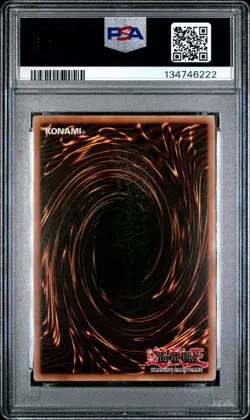 Blue Eyes White Dragon LOB-001 Ultra Rare unlimited 2002 OG Yugioh PSA 8 *222 - Image 2