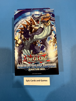 ( STRUCTURE DECK - REALM OF THE SEA EMPEROR ) - 1st Box - Sealed - Yu-Gi-Oh SDRE - Image 1