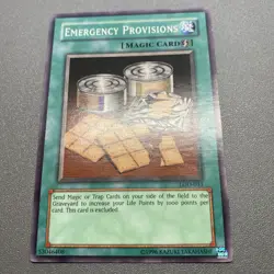 Yugioh Emergency Provisions COMMON Unlimited LOD-033 HP - Image 1