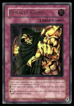Yugioh! Penalty Game! (UTR) FET-EN051 Ultimate Rare LP - Image 1