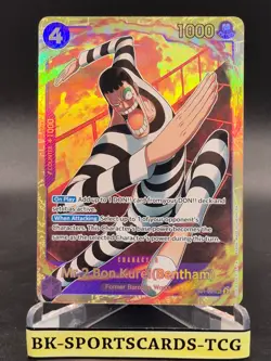 One Piece PRB Best 2: Mr.2.Bon.Kurei (Bentham) EB01-061 SEC Secret Rare English - Image 1