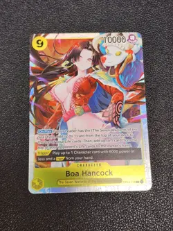 One Piece CCG The Azure Sea's Seven Boa Hancock OP14-112 SR Foil Mint - Image 1