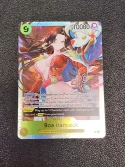 One Piece CCG The Azure Sea's Seven Boa Hancock OP14-112 SR Foil Mint - Image 2