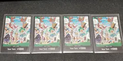 (4) DON!! Card (Egghead) One Piece OP14 The Azure Sea's Seven Warlords - Image 1