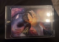 The Soul Stone Art Card (Gold-Stamped Signature) Art Series: Marvel's Spider-Man - Image 1