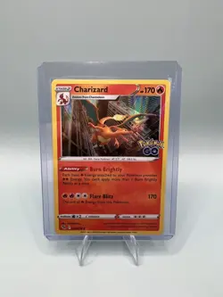 Pokemon Cards Charizard 010/078 Pokemon Go Reverse Holo Rare - (NM) - Image 1