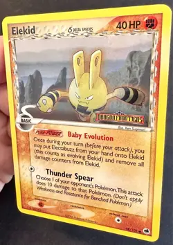 Elekid Delta Species 48/101 EX Dragon Frontiers Pokemon Card Reverse Holo - Vlp - Image 2