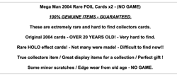 Mega Man 2004 Rare HOLO FOIL Trading Card Game TCG Set NT Warrior Capcom Merch - Image 2