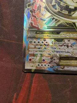 Pokemon TCG M Mega Steelix EX Full Art Holo Rare Card 109/114 XY Steam Siege - Image 4