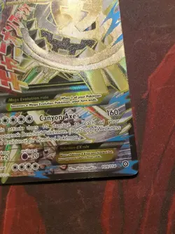 Pokemon TCG M Mega Steelix EX Full Art Holo Rare Card 109/114 XY Steam Siege - Image 5