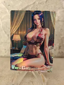 Boa Hancock Trading Card Waifu Goddess Story Anime Girl Holo Card Manga Full - Image 1