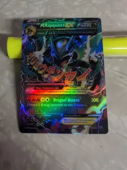 M Rayquaza EX 61/108 XY Roaring Skies 2015 Holo Rare Pokemon Card TCG - Image 1