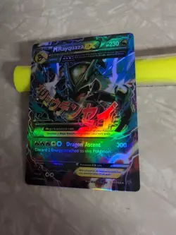 M Rayquaza EX 61/108 XY Roaring Skies 2015 Holo Rare Pokemon Card TCG - Image 2