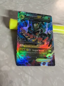 M Rayquaza EX 61/108 XY Roaring Skies 2015 Holo Rare Pokemon Card TCG - Image 3