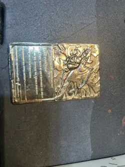 1999 Burger King Pokemon Charizard Nintendo 23K Gold Plated Trading Card - Image 4