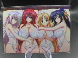 Rias, Rossweisse, Akeno And Asia Anime Waifu Card Doujin ACG Goddess Holo - Image 1