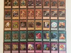 YUGIOH X-Saber Deck XX-Saber w/ Sleeves Complete 40 - Cards + Extra - Image 4