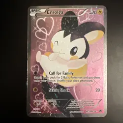 Emolga Full Art RC23/RC25 Radiant Collection Pokemon Card - HP - Image 2
