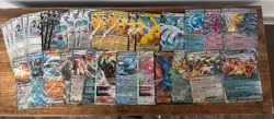 Pokemon Oversized Jumbo Lot 33 Cards Pikachu Charizard Blastoise & More! - Image 1
