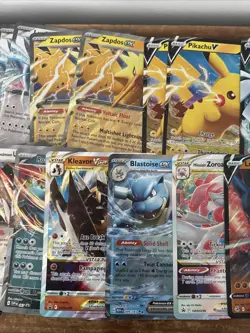 Pokemon Oversized Jumbo Lot 33 Cards Pikachu Charizard Blastoise & More! - Image 3