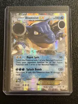 Pokemon TCG Blastoise EX Black Star Promo Card #XY30 XY Promos Holo - Image 1