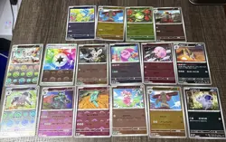 Pokemon Black Bolt/White Flare - Pokeball 16 Card Lot - Japanese Cards - Image 1