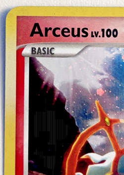 Pokemon TCG Arceus AR3 2009 Platinum Arceus Holo Rare Card - LP - Image 2